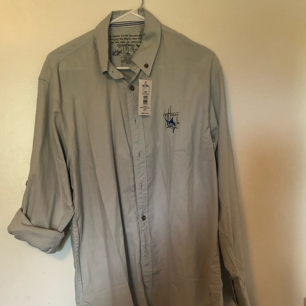 Button down guy harvey